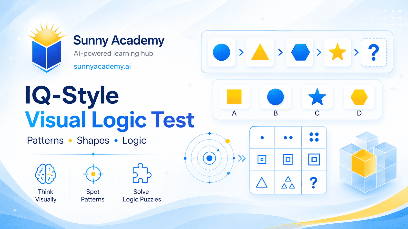 IQ-Style Visual Logic Test